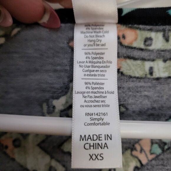 LuLaRoe High low Tunic Perfect T Top - Picture 5 of 7